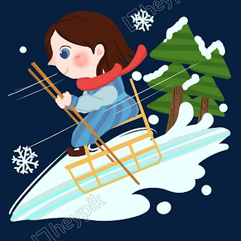 Snowmobile Cartoon Girl Skiing png images image - PNG Clip art and ...