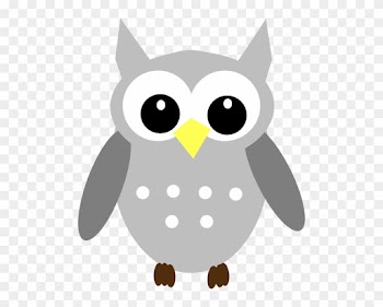 Snowy Owl Clipart Grey Owl - Baby Owl Clip Art