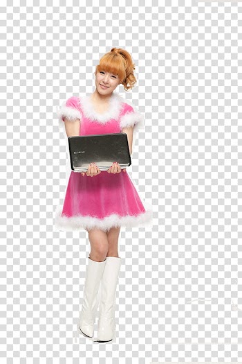 SNSD Tiffany Christmas transparent background PNG clipart