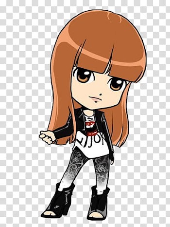Snsd Yoona Chibi, female anime character transparent background PNG clipart