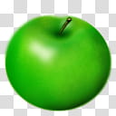 So Real Fruits icons, AppLe, GrannY SmiTh, green apple transparent background PNG clipart