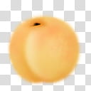 So Real Fruits icons, PeaCh, round yellow fruit transparent background PNG clipart