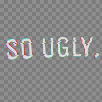 so ugly png stickers sticker art sougly freetoedit...