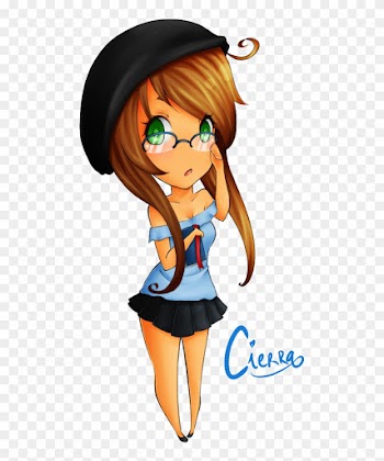 So Your Going Into High School Well I Got To Say Something - Cute Nerd Girl Drawing