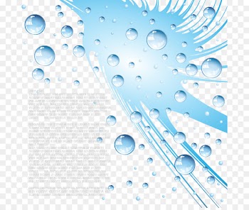 Soap bubble Drop Clip art - Fresh water drops 