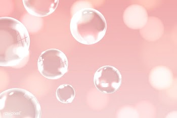 Soap bubbles in girly style | Free stock vector - 581611