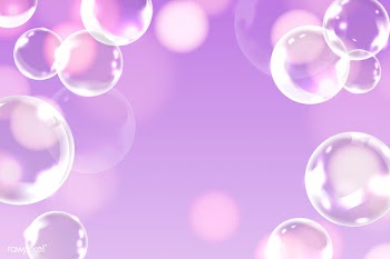 Soap bubbles in girly style | Free stock vector - 581614