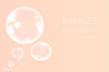Soap bubbles in girly style | Free stock vector - 581627