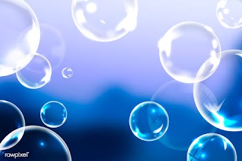 Soap bubbles in gradation | Free stock vector - 581618