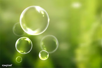 Soap bubbles in summer | Free stock vector - 581599