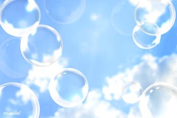 Soap bubbles in summer | Free stock vector - 581615