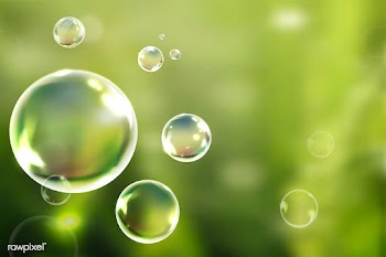 Soap bubbles in summer | Free stock vector - 581621