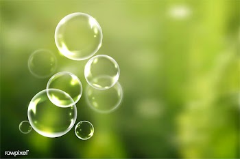 Soap bubbles in summer | Free stock vector - 581626