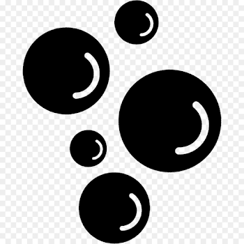 Soap Bubbles PNG Black And White Transparent Soap Bubbles Black ...