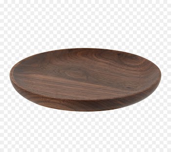 Soap dish Brown - Black walnut wood plate 