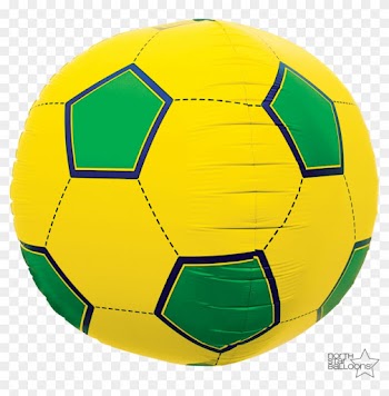 Soccer Ball Brazil Sphere 17 In - Soccer Ball Brazil Sphere 17 In