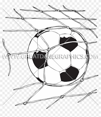 Soccer Ball Net Production Ready Artwork For T Shirt - Net