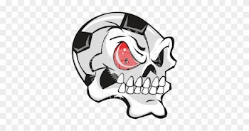 Soccer Ball Skull Png