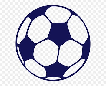 Soccer Ball Vector Blue