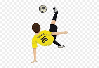 Soccer - Bicycle Kick Png