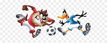 Soccer Cartoon Images - Daffy Duck Playing Soccer