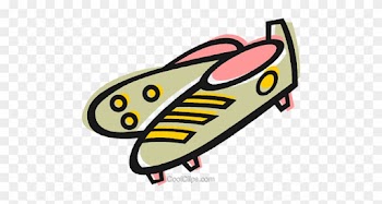 Soccer Cleats Royalty Free Vector Clip Art Illustration - Clip Art