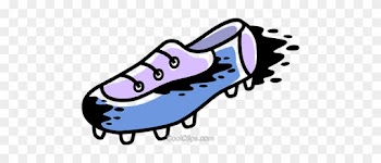 Soccer Cleats Royalty Free Vector Clip Art Illustration - Vetor Png Chuteira