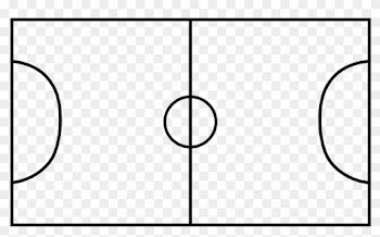 Soccer Clip Art - Soccer Field Black And White