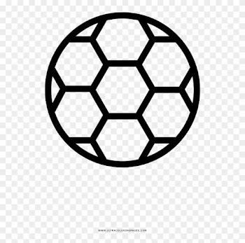 Soccer Coloring Page - Football Outline