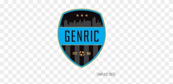 Soccer Crest Template - Soccer Logo Design Template