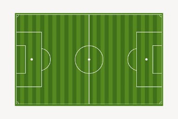 Soccer field clipart, sport illustration | Free PSD - rawpixel
