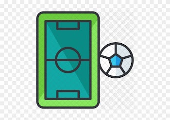 Soccer Field Icon - Fixie Wheels