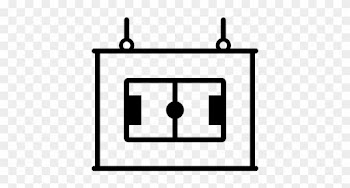 Soccer Field On A Board Vector - Football Pitch