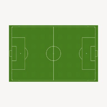 Soccer field sticker, sport illustration | Free Vector - rawpixel