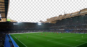 Soccer field surrounds by peopl, Chelsea F.C. Football Sport , Large football field transparent background PNG clipart