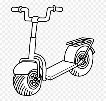 Soccer Goal Drawing 26, Buy Clip Art - Kick Scooter