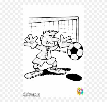 Soccer Goalkeeper - Soccer Goalie Cartoon