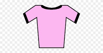 Soccer Jersey Pink-black - Pink With Black Soccer Tshirt