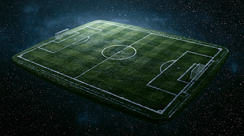 Soccer Pitch in Infinite Space