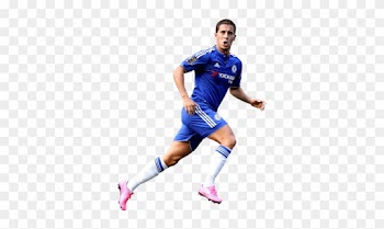 Soccer Player Clipart - Eden Hazard No Background