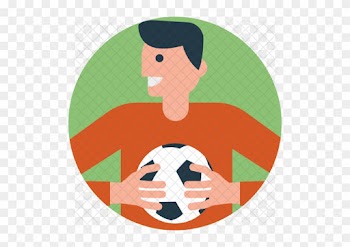 Soccer Player Icon - Football Player