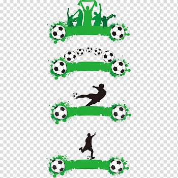 Soccer player kicking soccer balls illustration, Football Web banner, Football transparent background PNG clipart