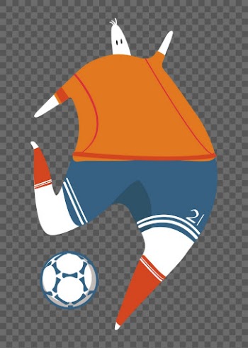 Soccer player png sticker, male | Free PNG Illustration - rawpixel