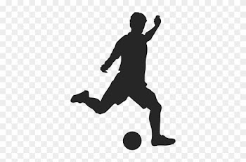 Soccer Player Vector - Sport Silhouette