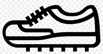 Soccer Shoe Outline Comments - Ikon Sepatu Png