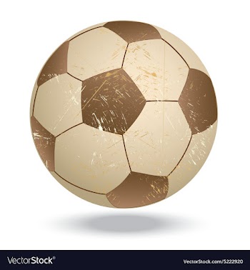 Soccer-vintage vector image