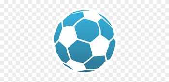 Soccerball Temporary Tattoo - Blue Soccer Ball Png