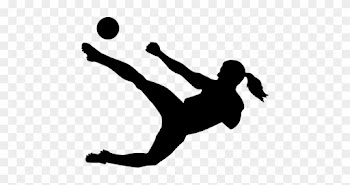 Soccerplayer Woman 24569 - Soccer Player Bicycle Kick