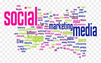 Social Cliparts - Social Media Word Cloud
