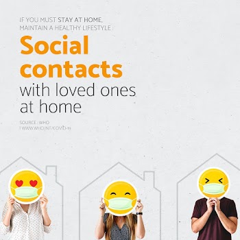 Social contacts with loved ones at home during coronavirus outbreak so.. | Free  vector - 2317503